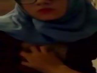 Hijab 女孩 solo masturbation 我的 niece, 色情 76