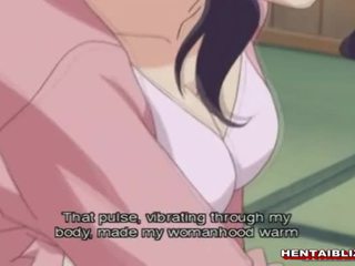 Mamma japansk hentai gets squeezed henne bigboobs