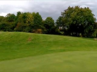 Golf kursus awam fuck tamparan kerja air mani pada muka /facial menangkap