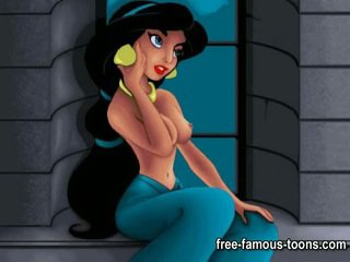Aladdin и jasmine порно пародия