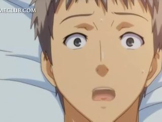 Innocent anime gadis fucks besar zakar/batang antara payu dara dan faraj lips