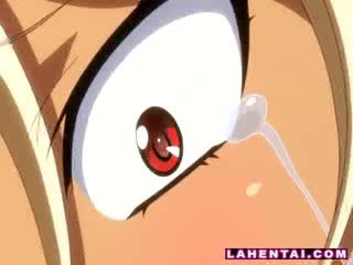 Manga mergaitė covered į sperma