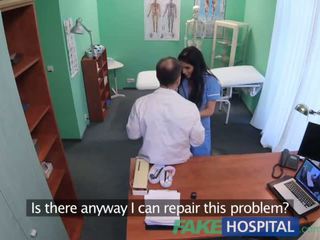 Fakehospital лекар creampies секси нов медицинска сестра