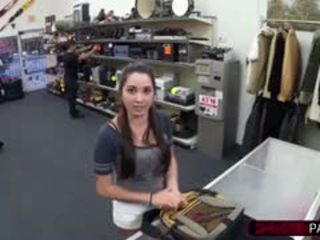 College Girl Gone Wild In A Pawnshop